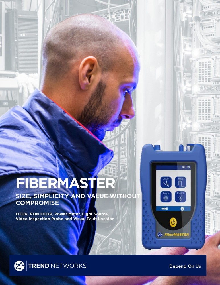 Trend Networks FiberMASTER Power Meter / Light Source R240-LSIV