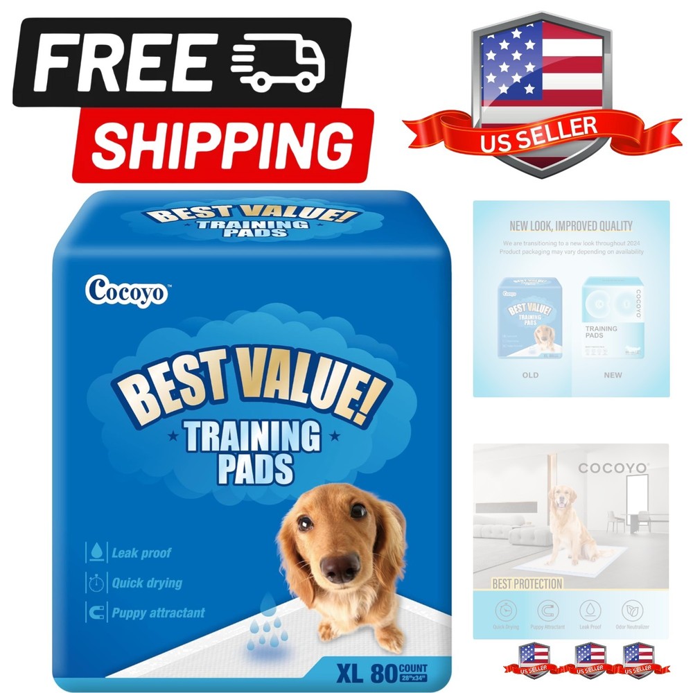 Best Value Training Pads, 40Count, 28" by 34"