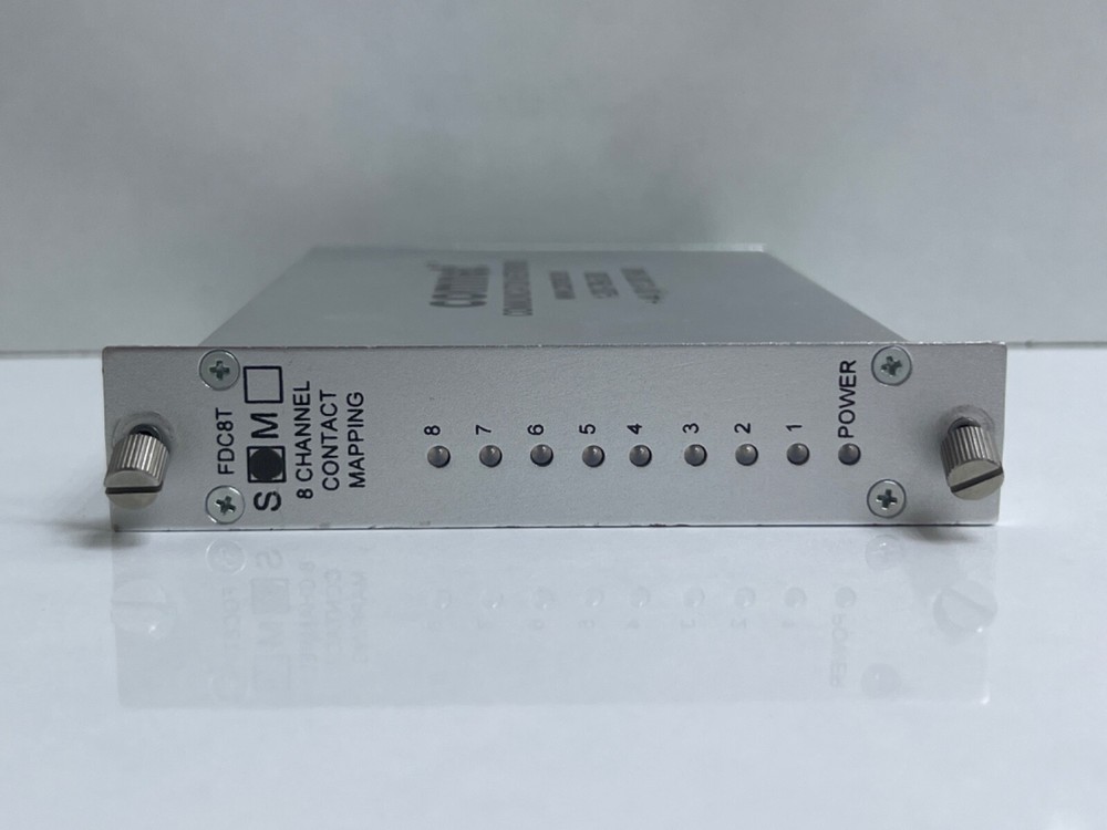 COMNET COMMUNICATION NETWORKS FDC8T(S) 8 CHANNEL CONTACT MAPPING