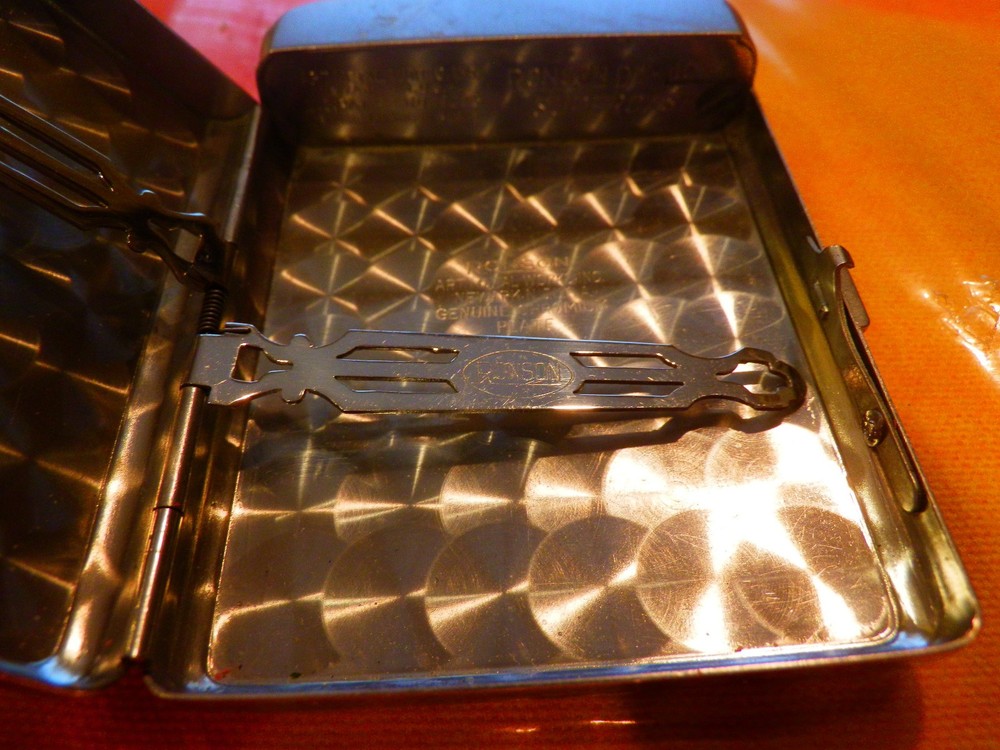 Early Ronson Art Deco Supercase Lighter and Cigarette Holder Combination