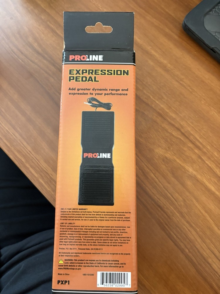 Pro Line Expression Pedal - Piano or Controller Pedal