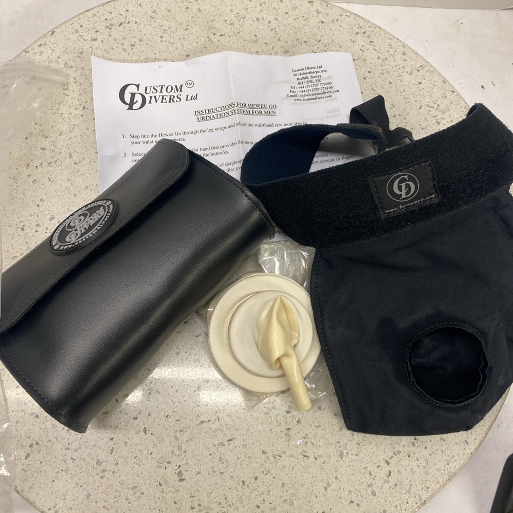Custom Divers HeWee Go Men’s Urination System For Divers Unused