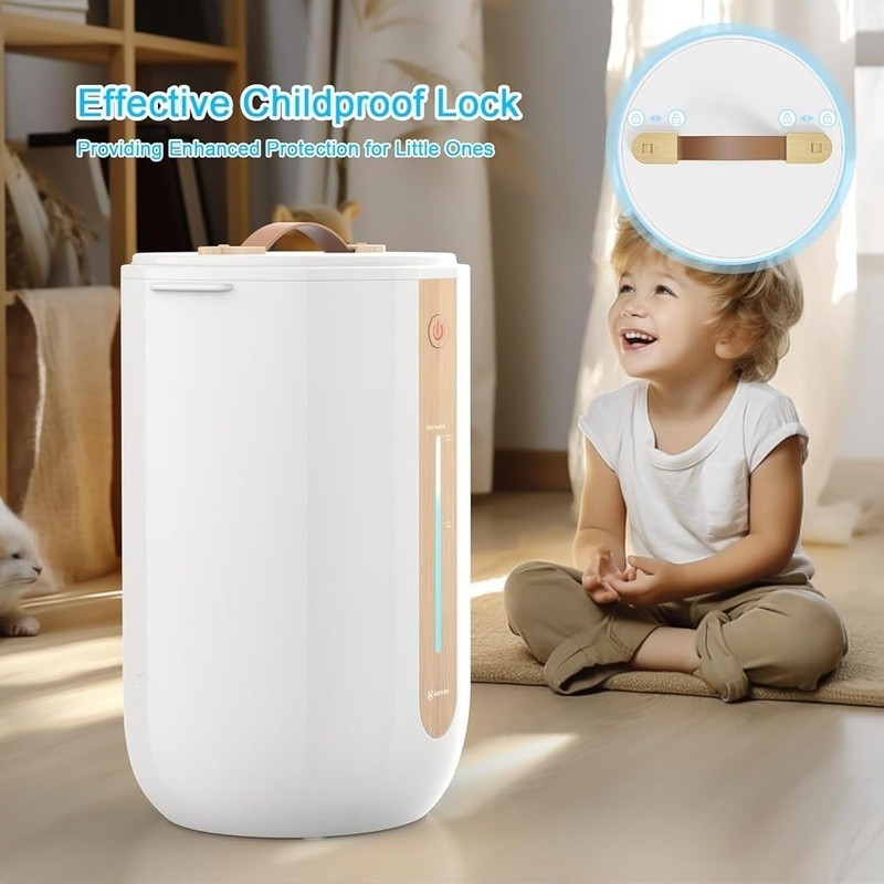 Towel Warmer Rapid Heating Aromatherapy Child Lock Compact Design Spa Experience