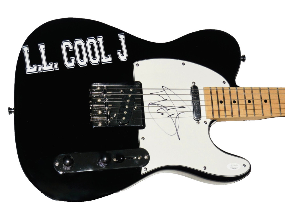 LL COOL J AUTOGRAPHED ELECTRIC GUITAR (RAPPER / ACTOR) - JSA COA!
