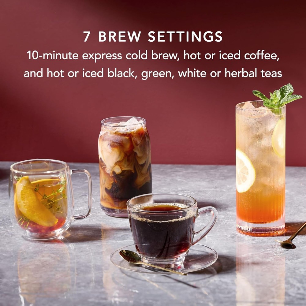Hot & Cold Brew Coffee Maker & Tea Brewer