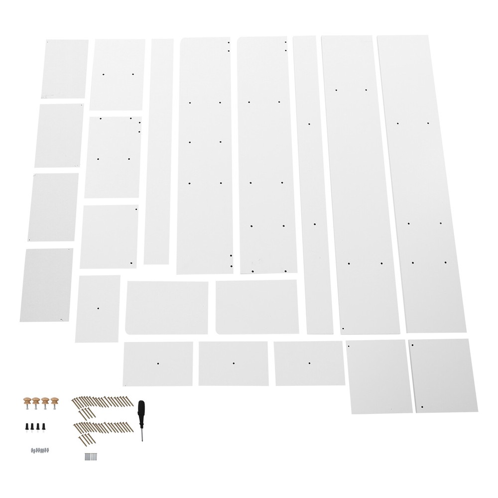 3 Tier 100cm Office Desktop Organizer Stand Storage Rack Tabletop Display Rack