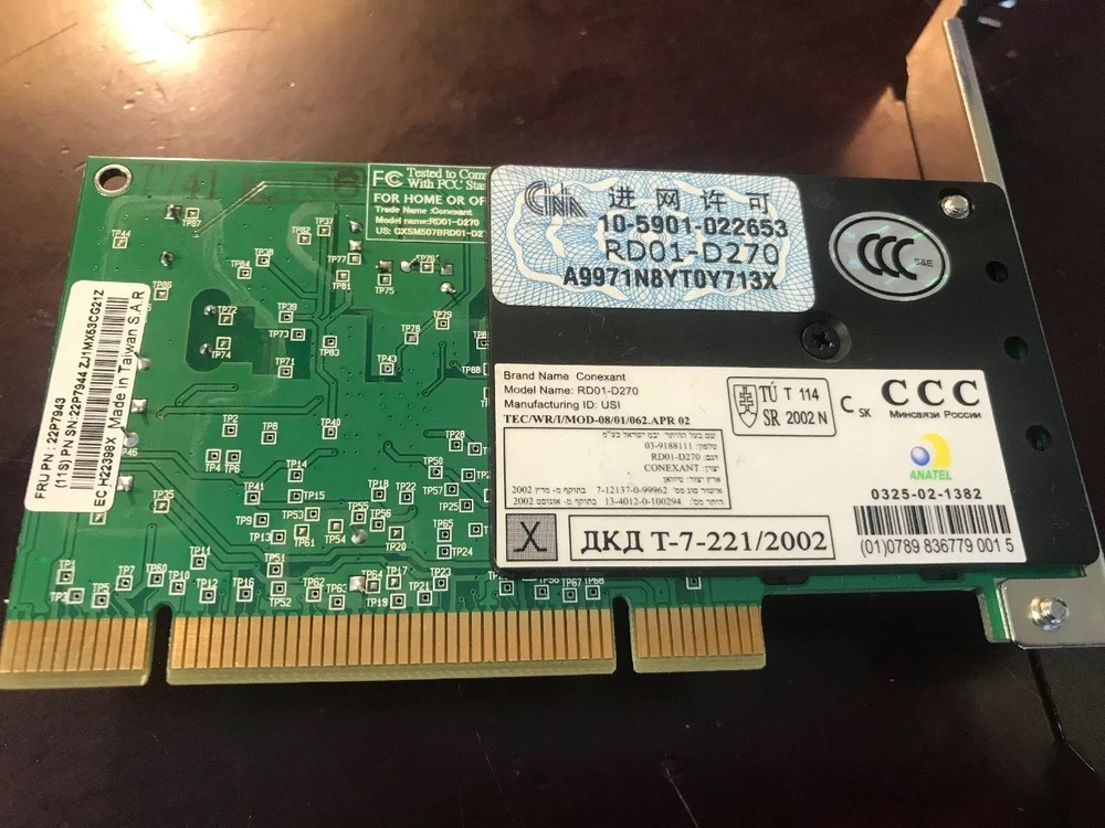 Conexant RD01-D270 56 Kbps Modem