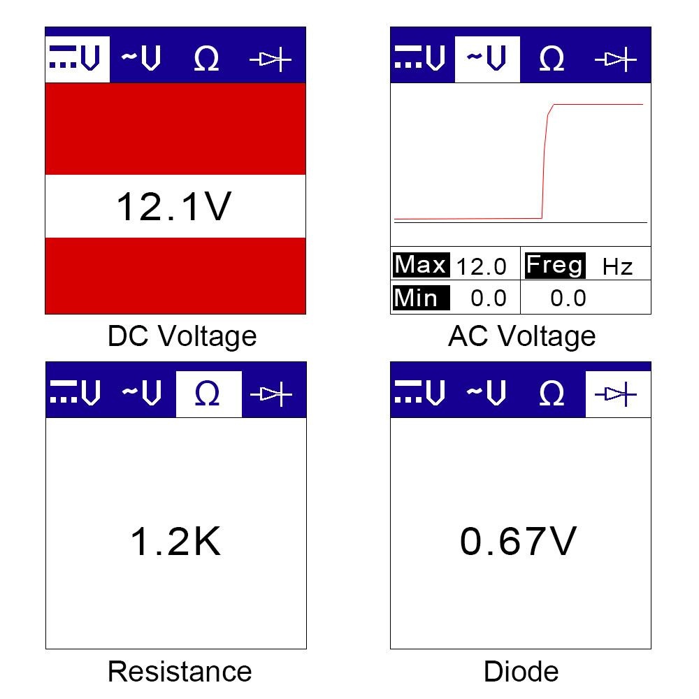 Ancel PB100 Powerscan Circuit Tester Electrical System Diagnostic Tool 12V & 24V