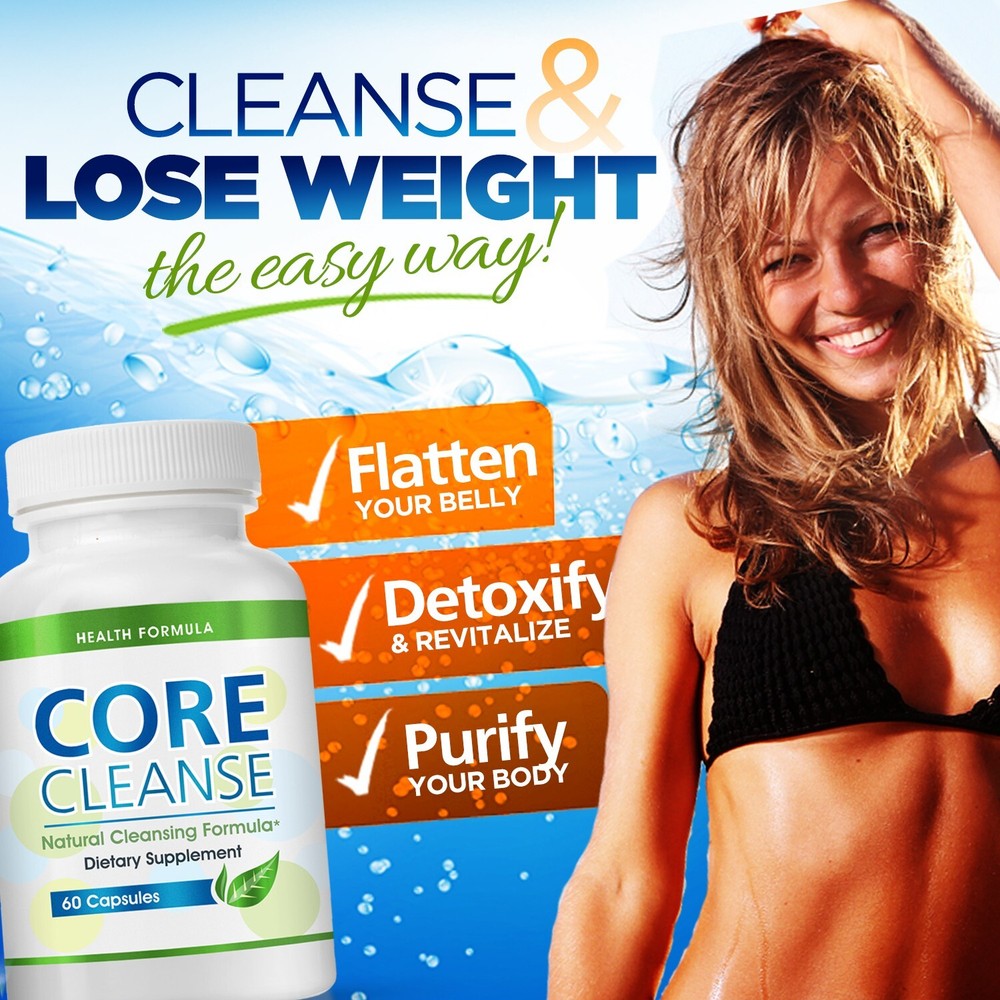 Core Cleanse - Colon Cleansing Supplement for a Flat Belly | Natural