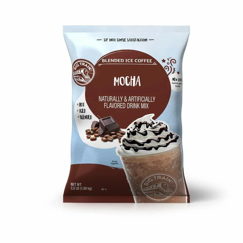 Big Train Blended Ice Coffee 3.5 lb - Mocha (Individual)