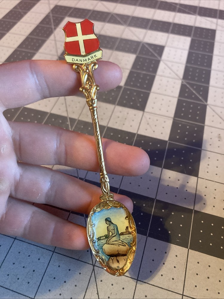Vintage Danmark Souvenir Spoon