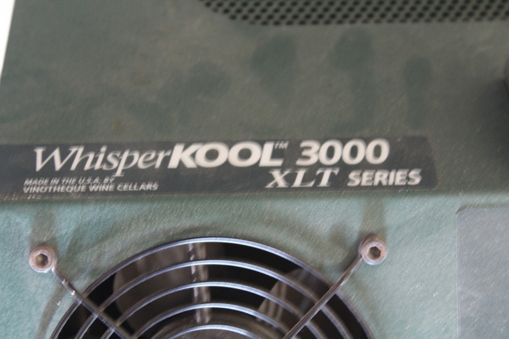 whisperkool 3000 XLT Wine Cellar Cooling Unit Tested Working