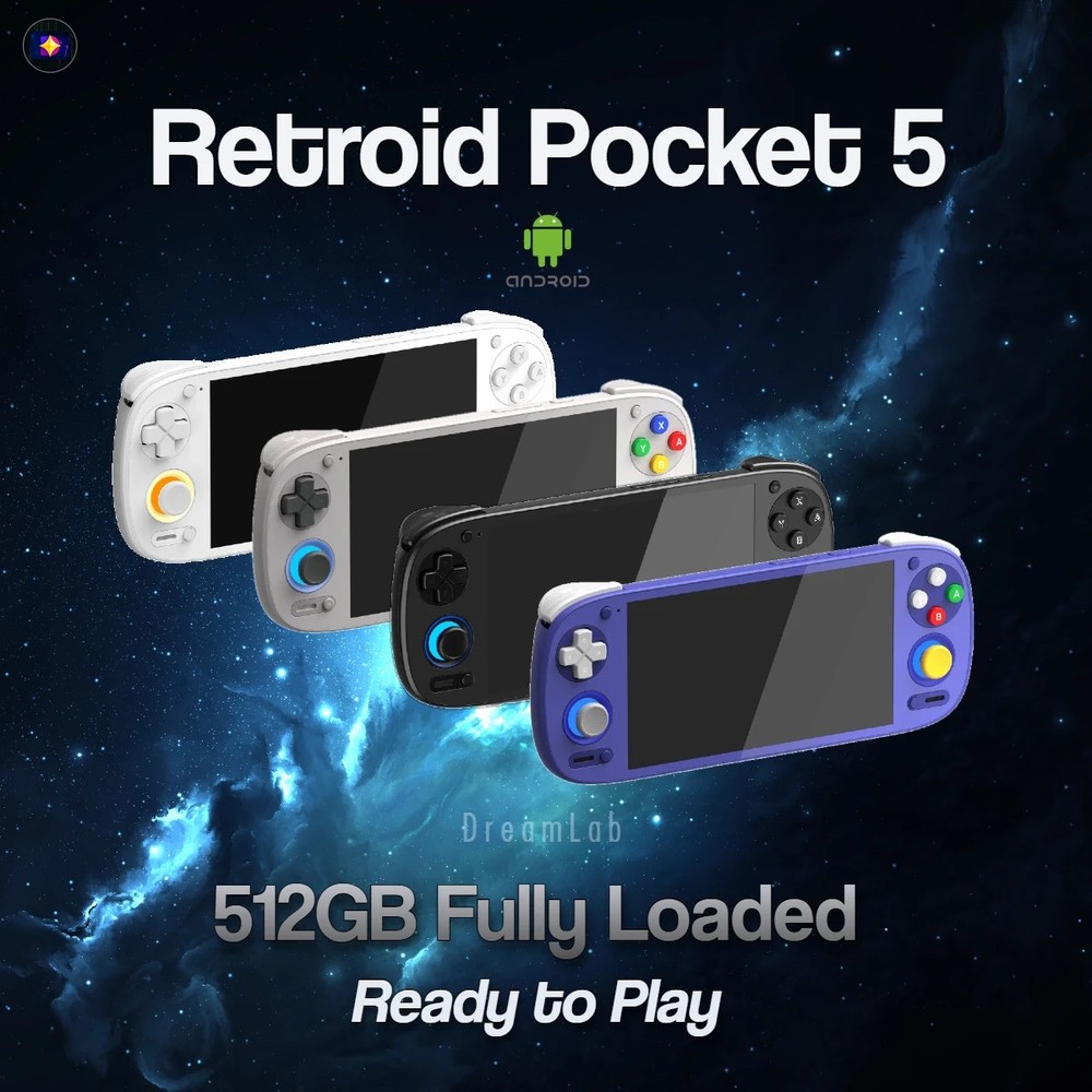 Retroid Pocket 5 Handheld Retrogaming Console