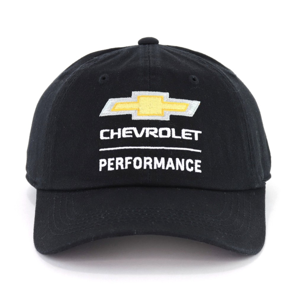 Chevrolet Performance Black Baseball Hat Ball Cap Embroidered Unstructured