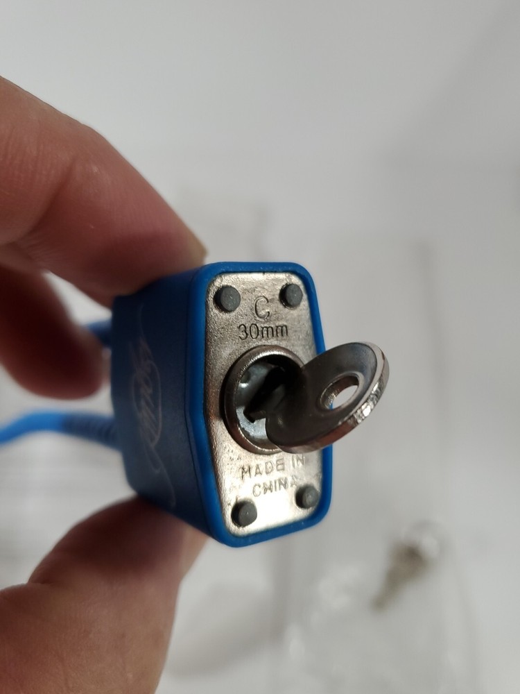 Kimber Blue Cable Gun Lock w/ 2 Keys