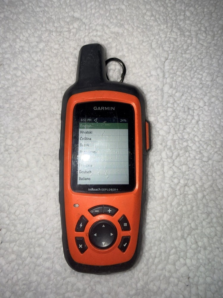 Garmin inReach Explorer Plus Handheld Satellite Communicator & GPS Navigator