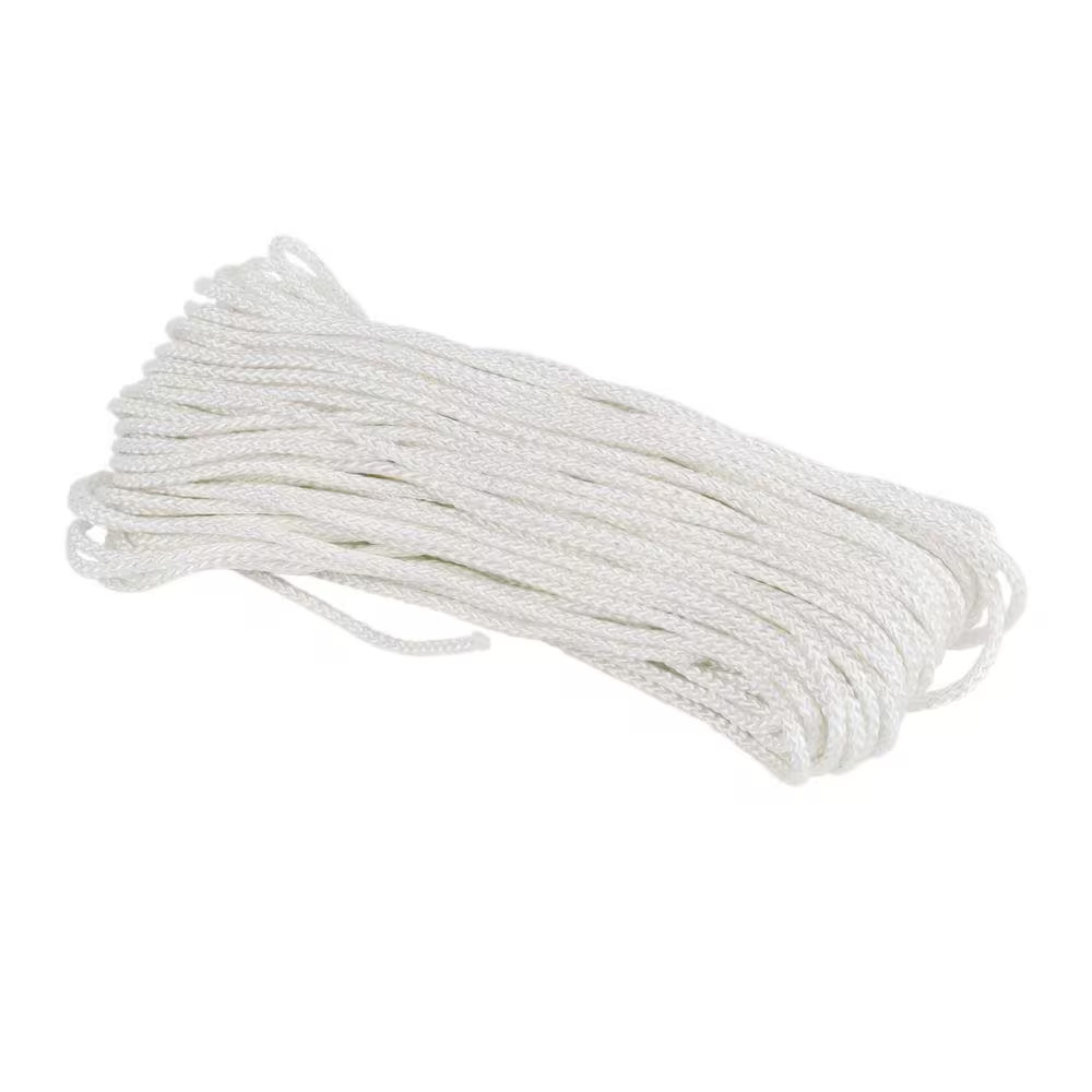1/8 In. X 100 Ft. White Diamond Braided Polypropylene Rope