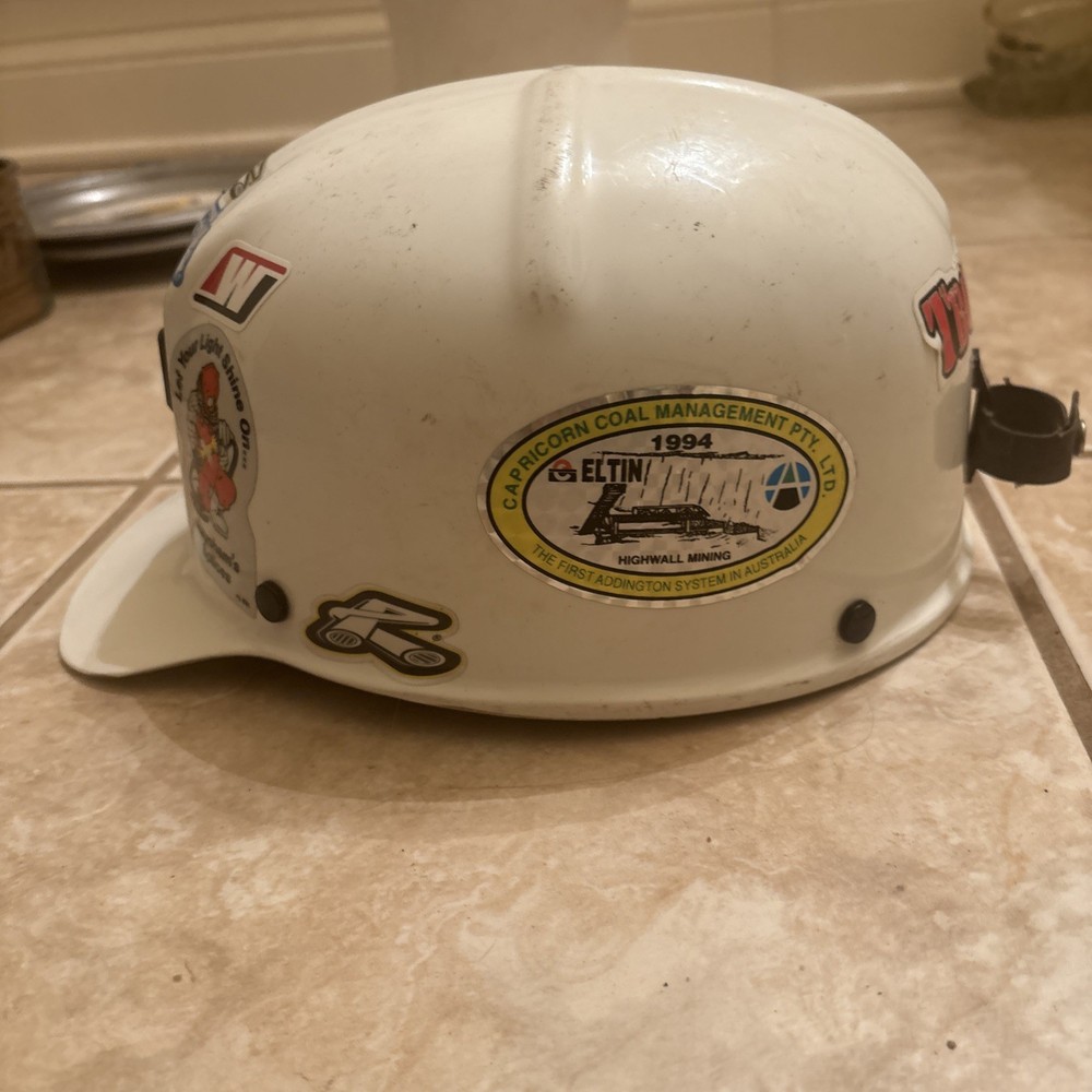 Vintage Hard Hat 1980’s Coal Mining Hard Hat Nice Great Condition!