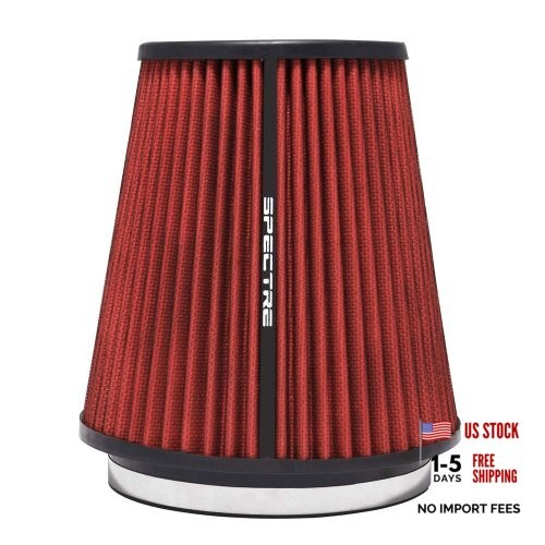 Universal Clamp-On Air Filter: High Performance, Washable Filter: Round