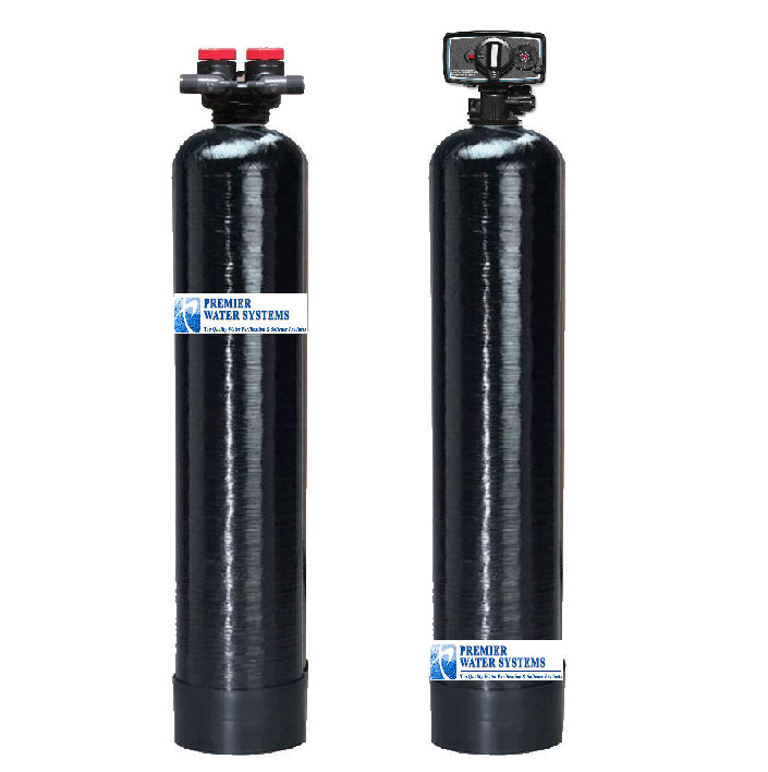 Whole House Water Conditioner/Softener | 12 GPM | + Backwash Carbon Filter 56FT