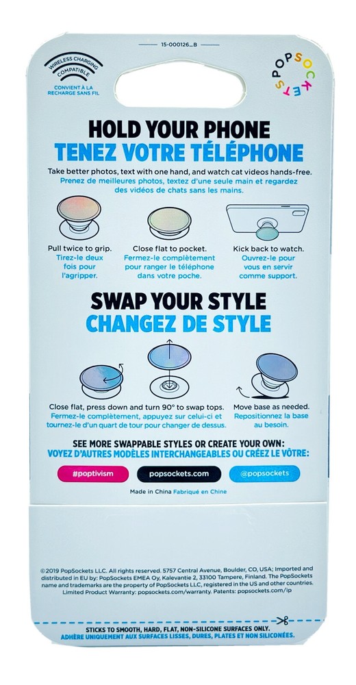 PopSockets Marvel Enamel Metal Iron Heart PopSocket Pop Socket Popsocket