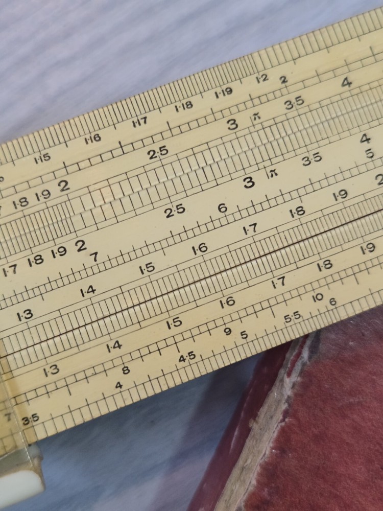 Vintage Unique Universal Slide Rule Old Tools