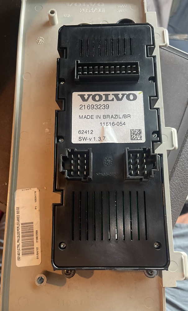 2013 Volvo VNL Control