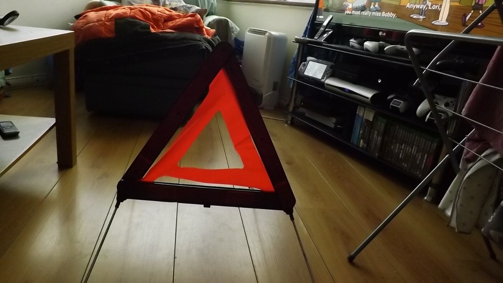 Mercedes A Class Vehicle Breakdown Warning Reflective Triangle