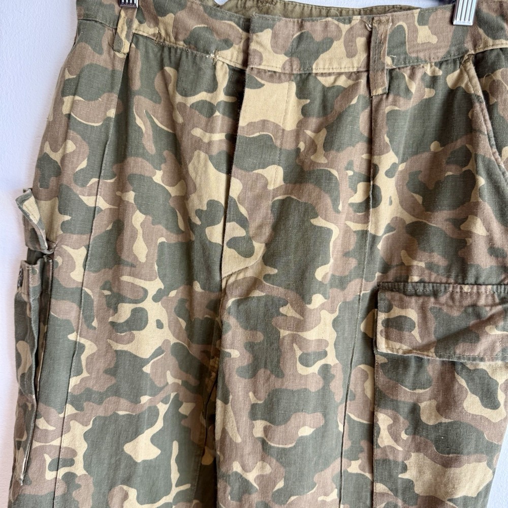 Vintage 1980s Soviet TTskO African Pattern Camo Pants