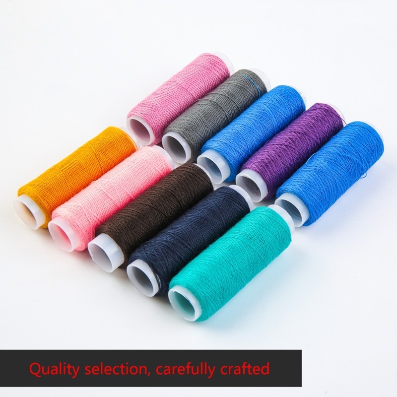 55 Yards Waxed String 28 Color Waxed Thread Sewing Thread Hand Stitching Thread