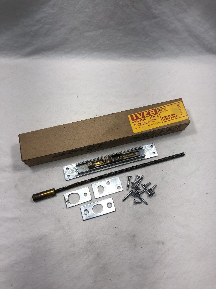 Ives 458 1/2 B26D 12” Extension Flush Bolt