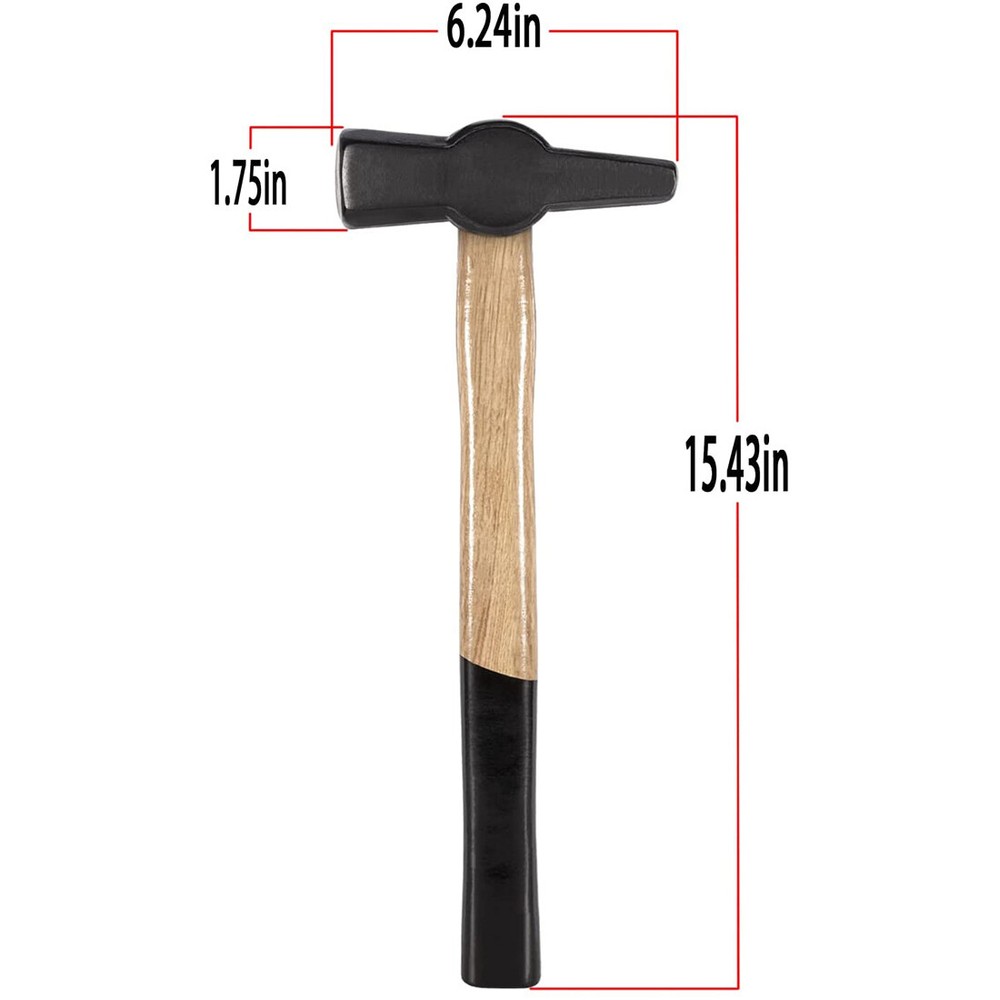 Blacksmiths Beginner Hammer 0000811-1500 Knife Making Metalworking Forge Tool