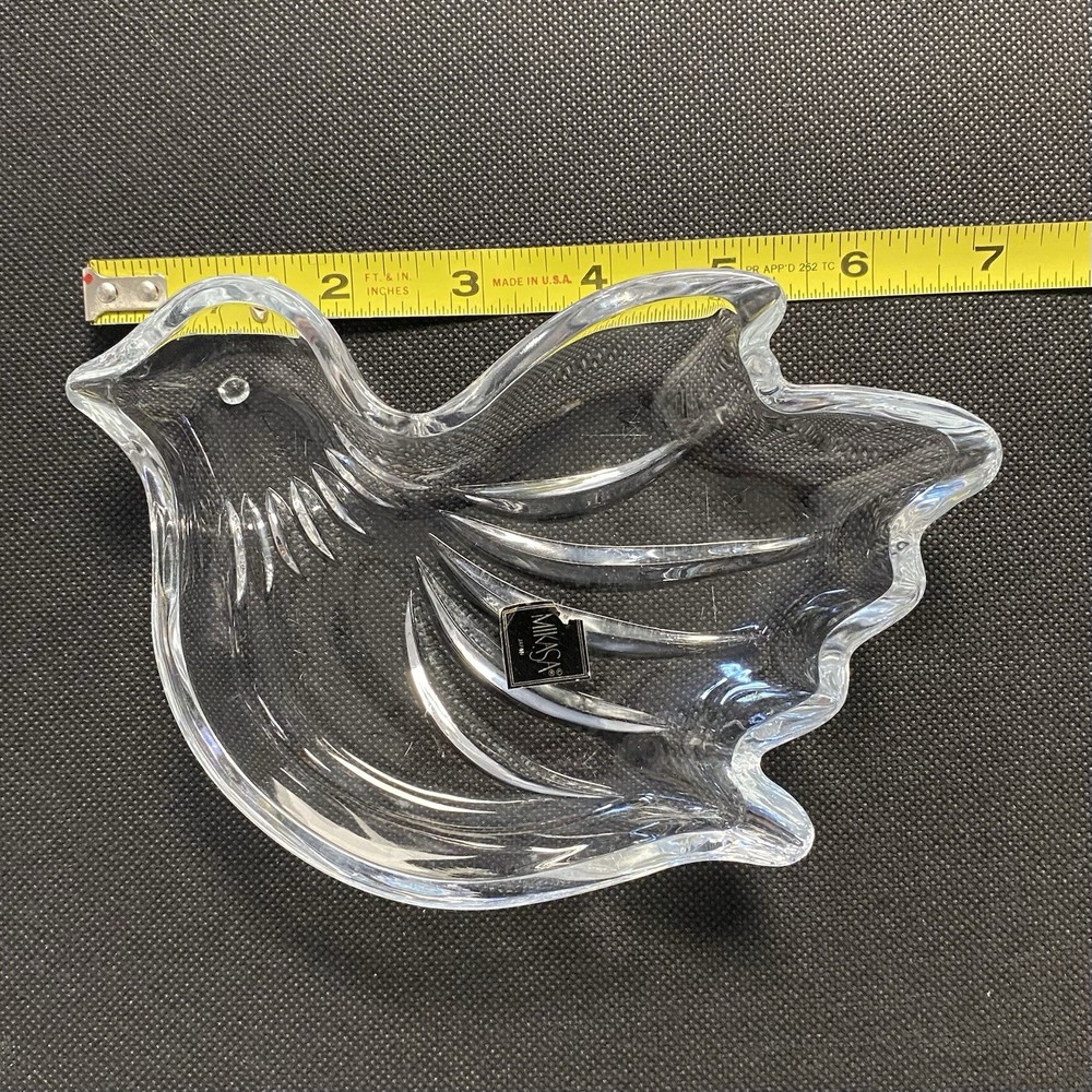Mikasa Crystal Dove Candy Dish