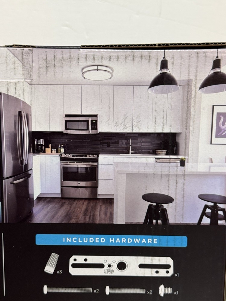 ✔️NEW LowProfile ✔️Flush Mount 14 in LED Ceiling Light✔️ 5 Adjustable Light Temp