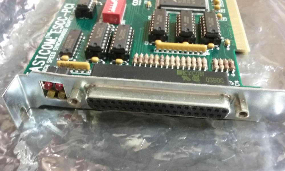 COMM TECH FASTCOM ESCC-PCI High speed Synchronous Adapter RS485 Communication