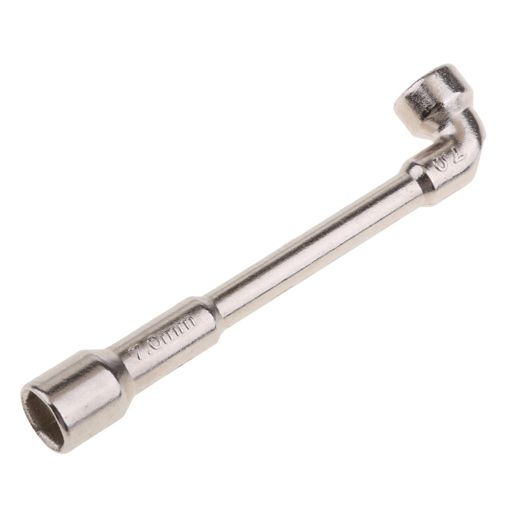 7mm Metric L Shaped Angled Hex Socket Wrench Chrome ,