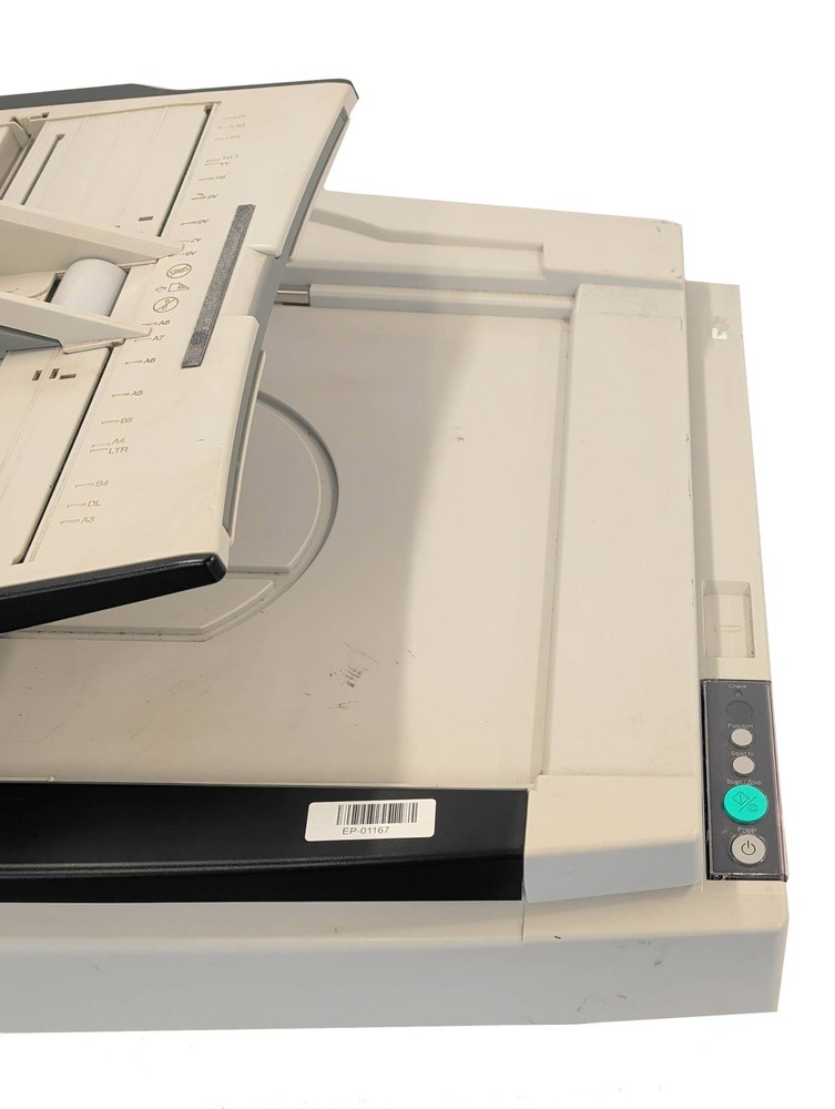 Fujitsu FI-6770 Flatbed Color Duplex Pass Through Document Scanner w/ Trays