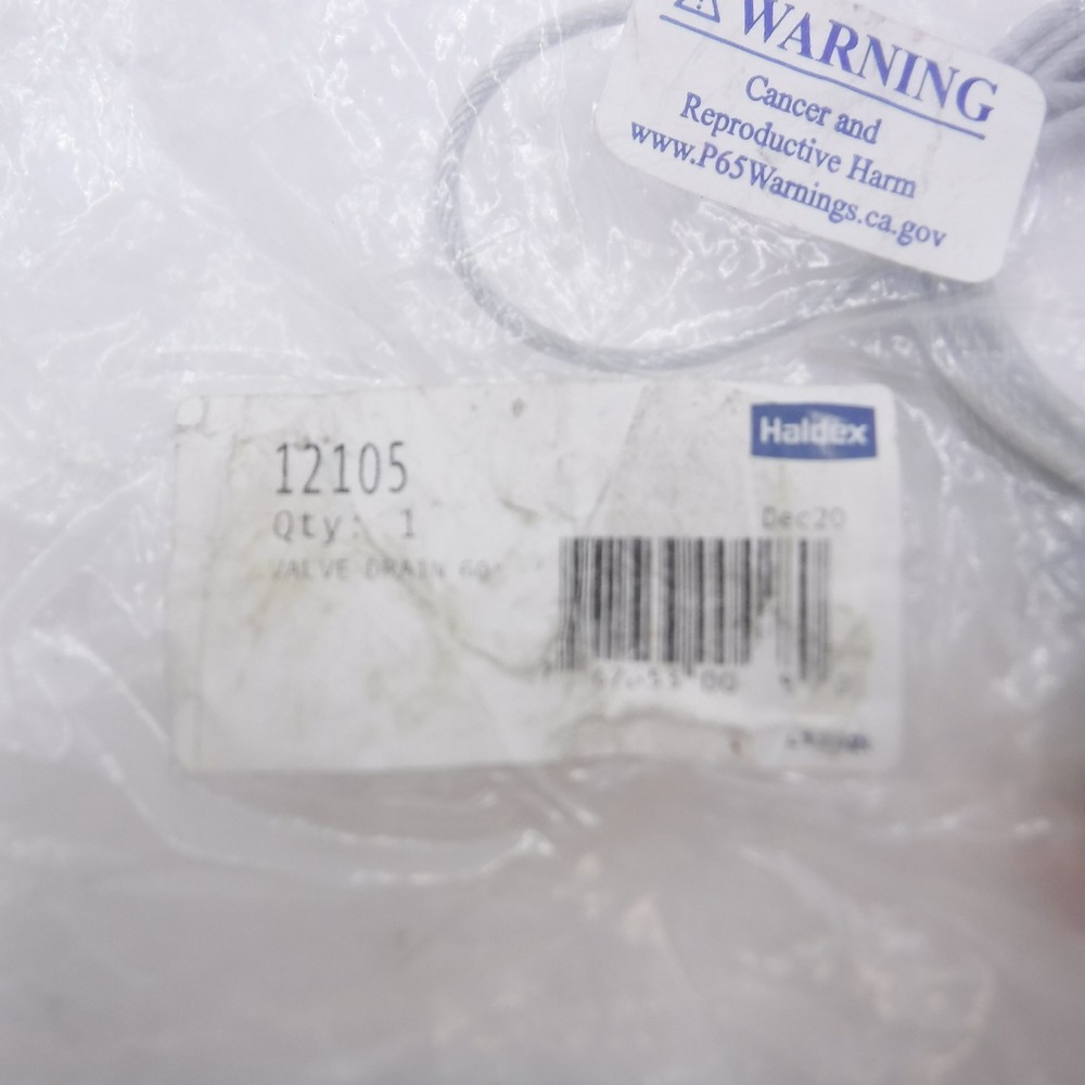 Hadlex Drain Valve w/60" Cable 12105