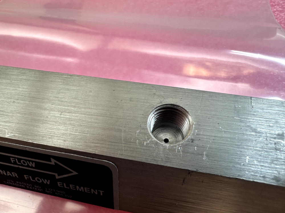 USED Meriam 50MJ10-10 Laminar Flow Element