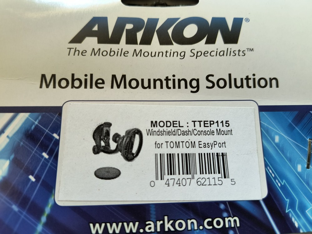 ARKON TTEP115 TomTom EasyPort WINDSHIELD Dash Mount