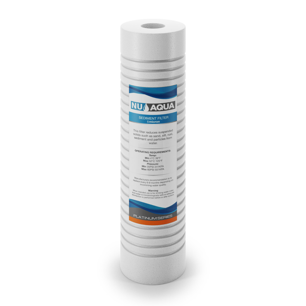 NU Aqua Platinum Series 1 Micron Sediment Filter