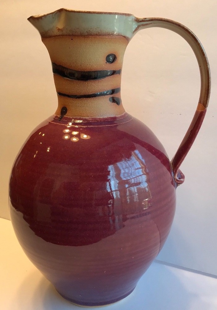 Nice 12" handmade pitcher
