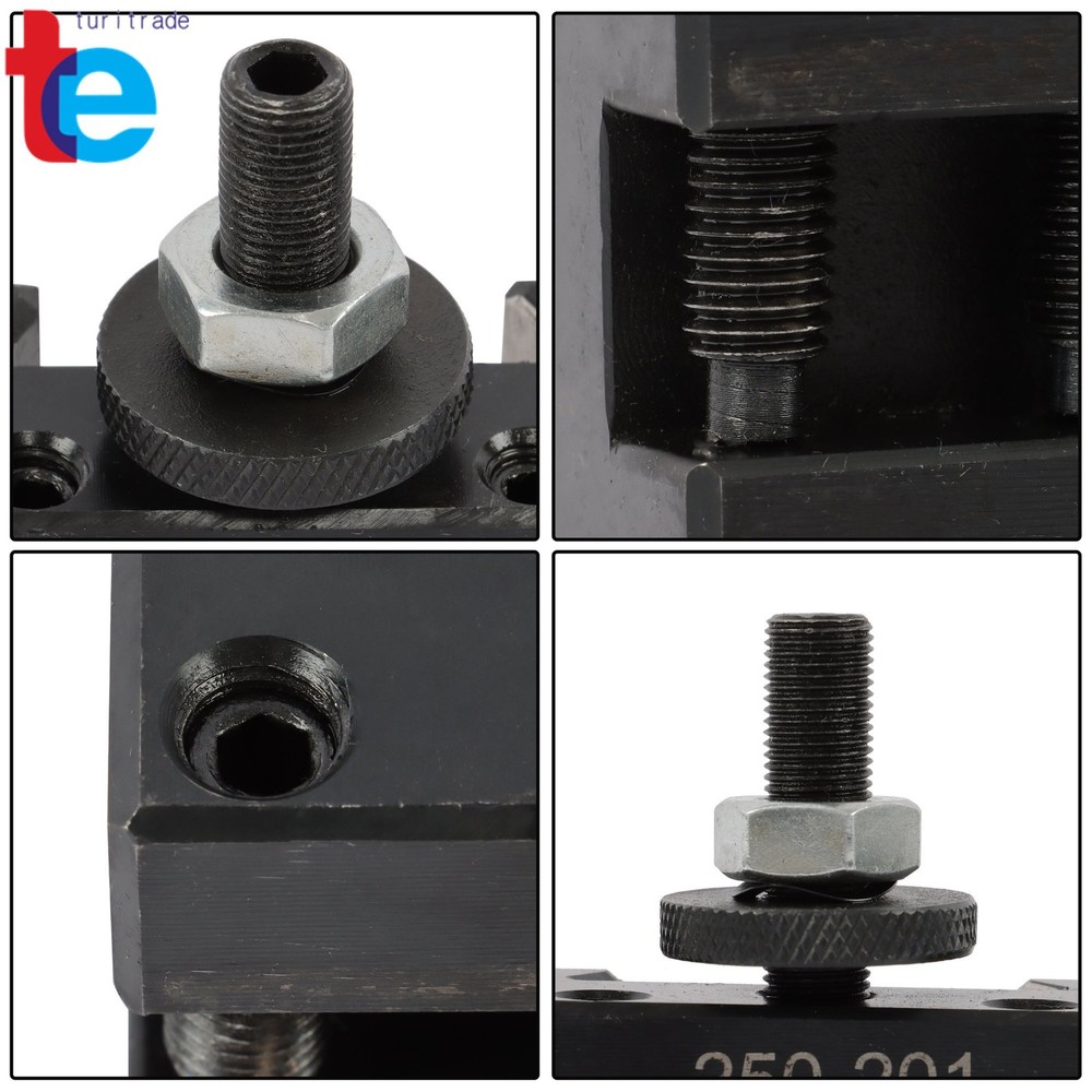 Quick Change BXA Tool Post Set Model 250-200 for Metalworking