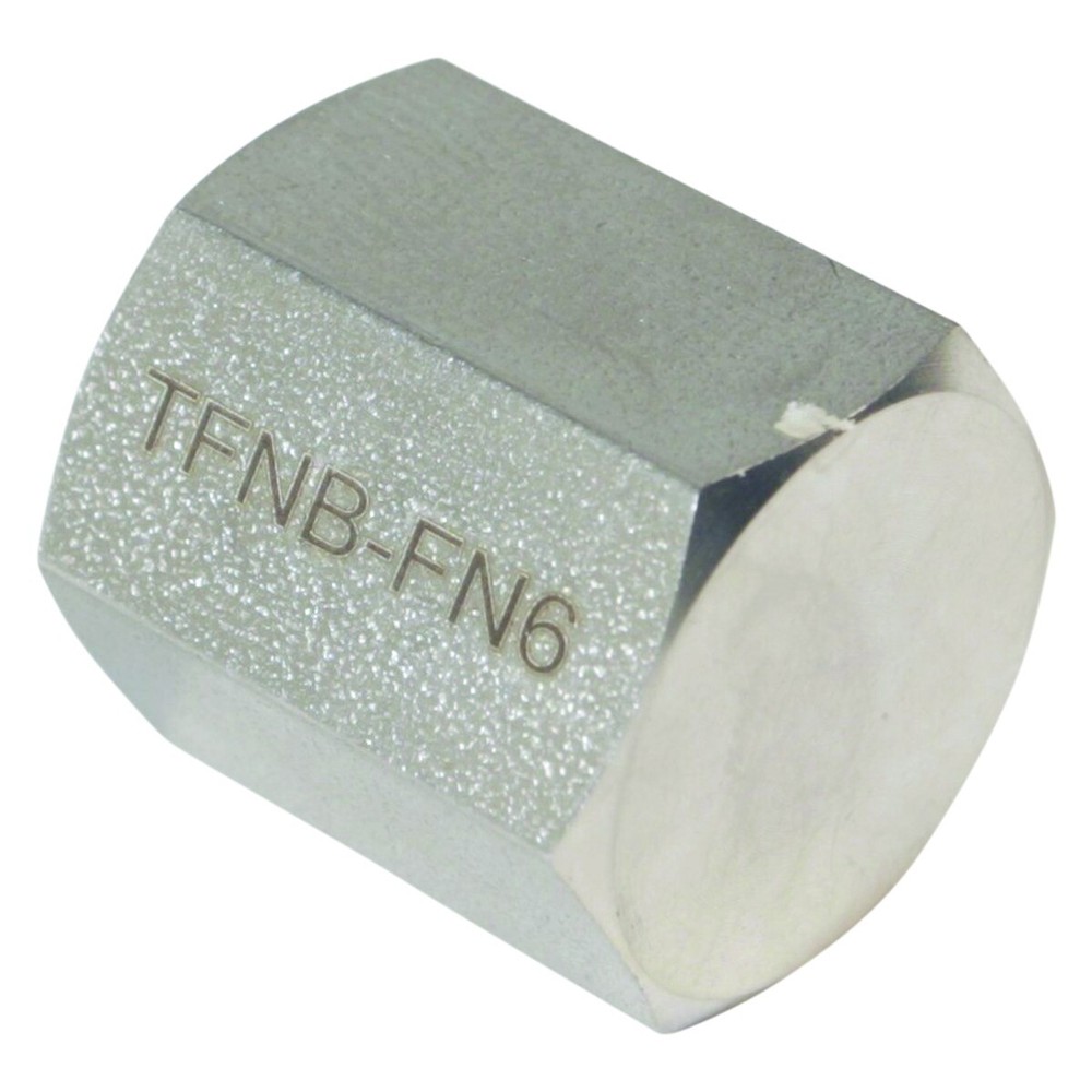 Threaded NPT Cap | FNPT 3/8 inch - SS316 (5 Pack)