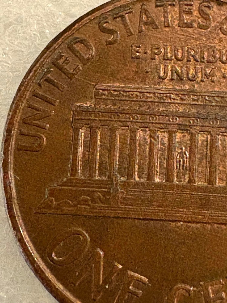 1990 no mint mark penny with multiple errors