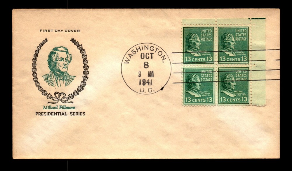 SC# 818 EE FDC / Nice Cachet / BK 4 / Unaddressed - L20266