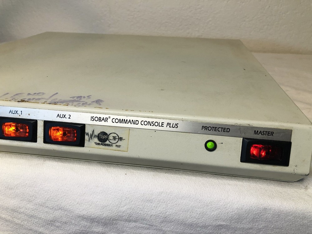Tripp Lite Isobar Command Console CCI 6-12 Transient Voltage Surge Supressor