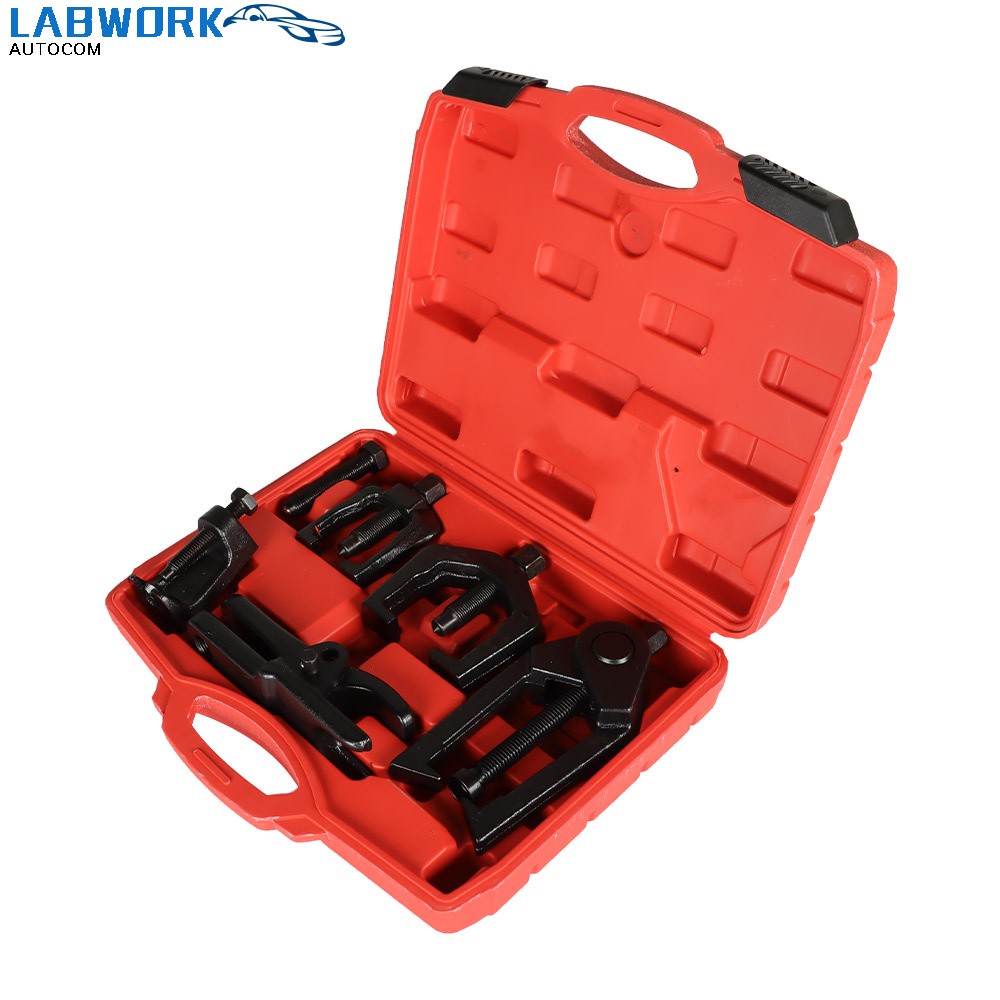 6x Front End Service Tool Kit Ball Joint Separator Pitman Arm Tie Rod Puller