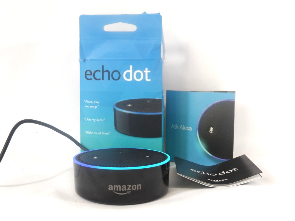 Amazon Echo Dot (2nd Generation) Smart Speaker - Black