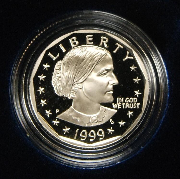 1999-P Susan B. Anthony Dollar Gem Proof